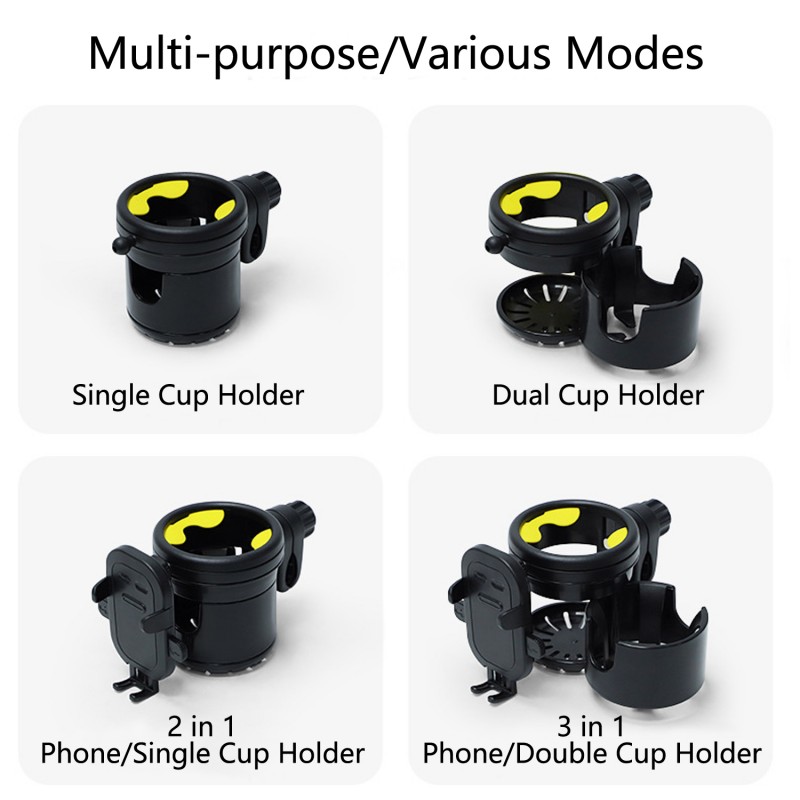 Double stroller hotsell cup holder